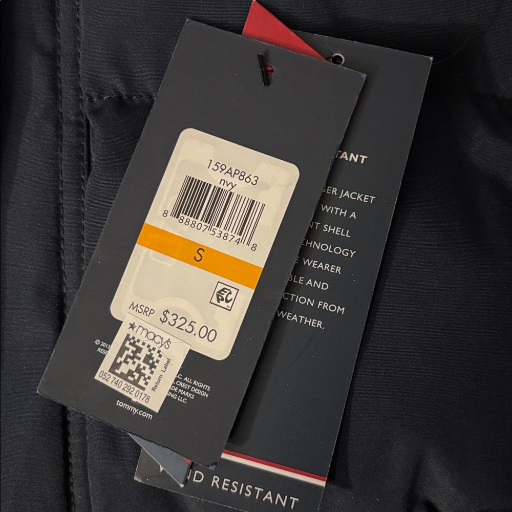 Tommy Hilfiger Dark Blue Jacket with Tags - Picture 2 of 7